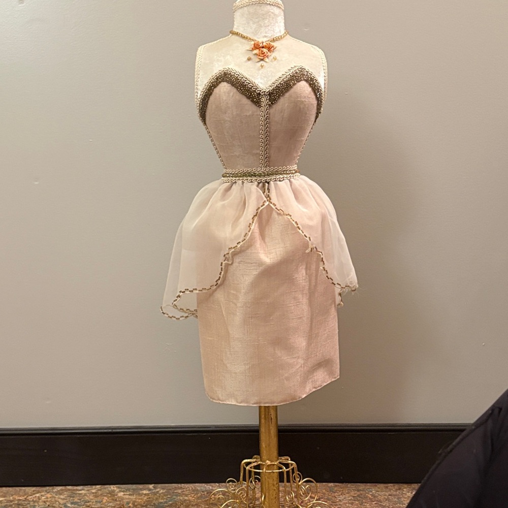 Handmade dressed mannequin